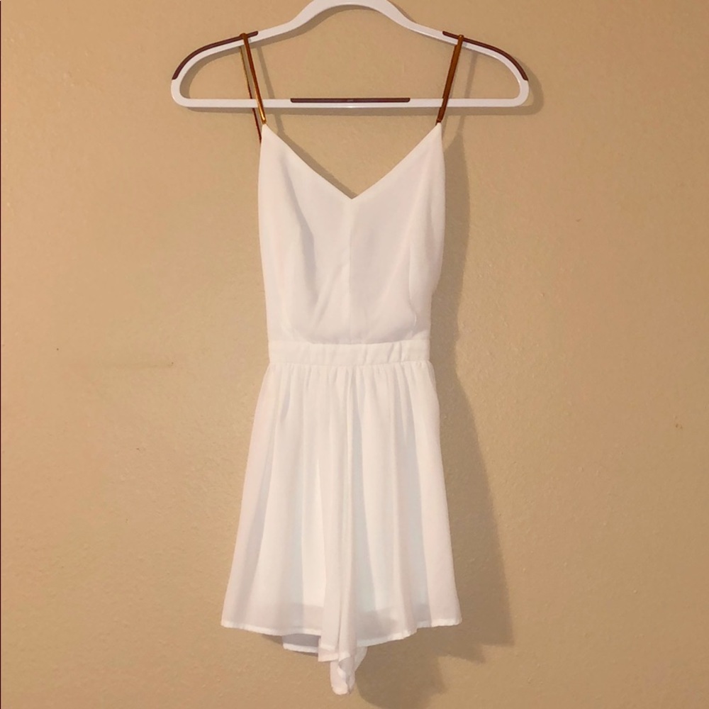 White Romper